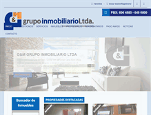 Tablet Screenshot of grupoinmobiliarioltda.com